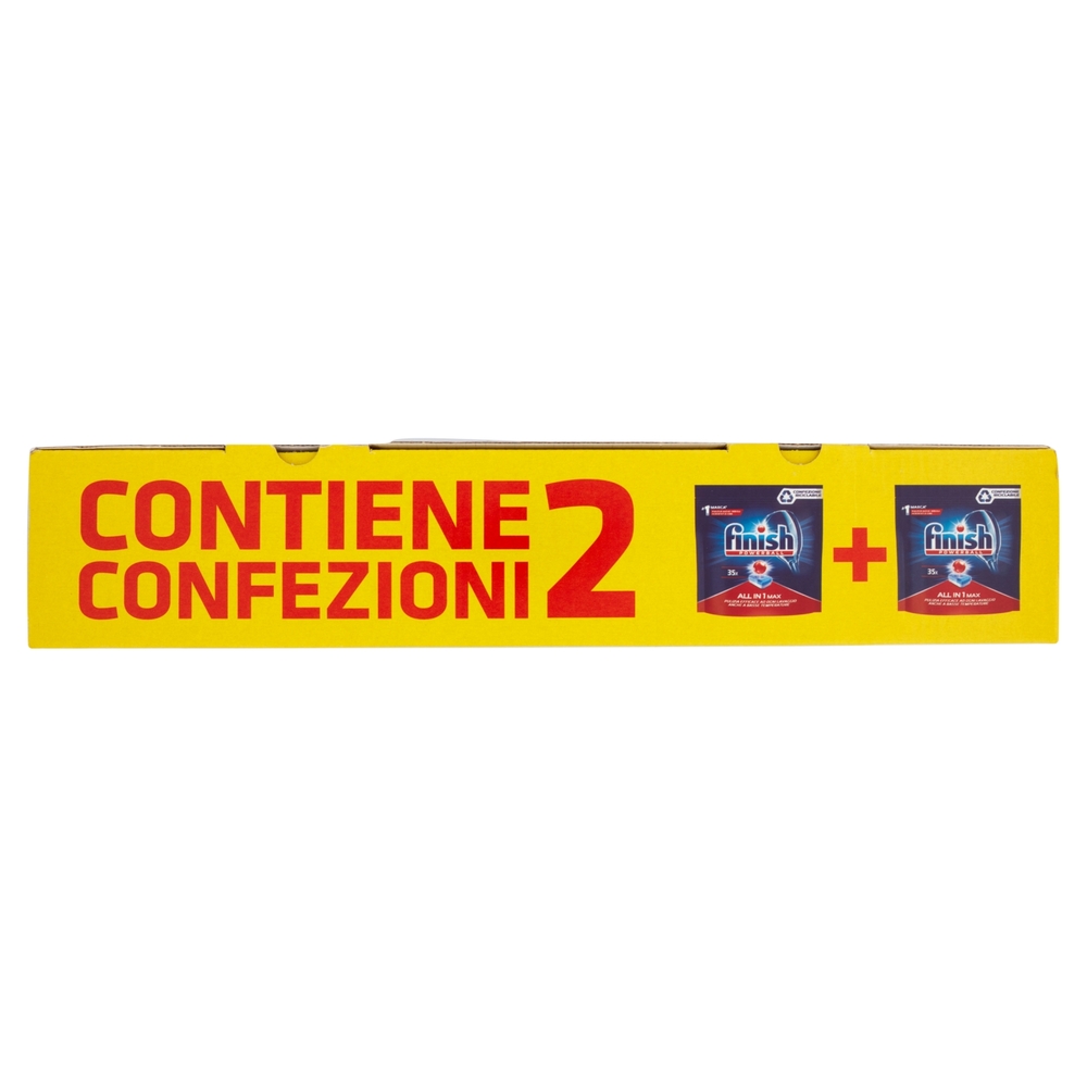 Finish Power All In One Regular 2 x 35 pastiglie lavastoviglie 1120 gr